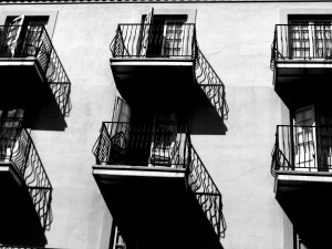 Across the Olivier House