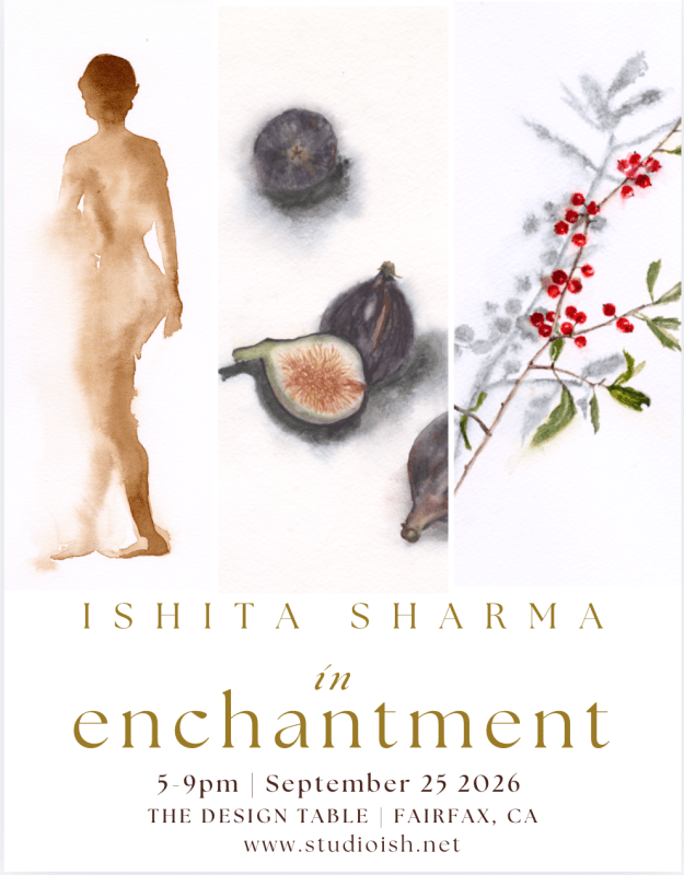 Watercolors by Ishita Sharma- in Enchantment